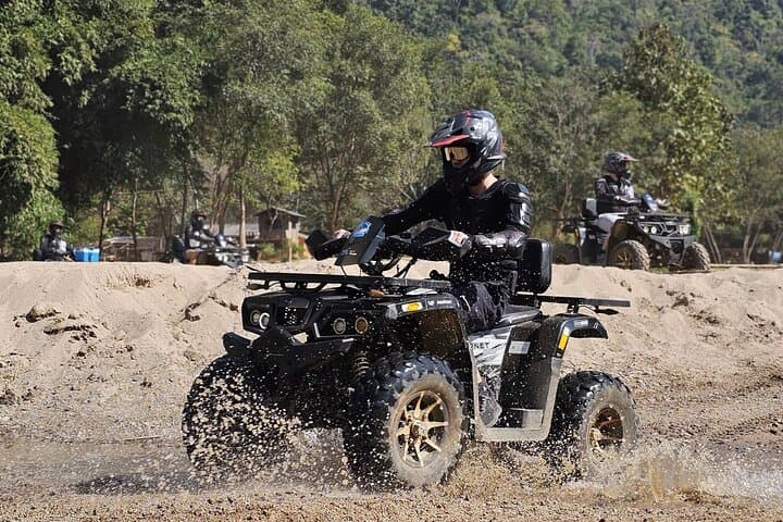 Chiang Mai Sticky Waterfall ATV Tour: Mae Taeng Ride, Scenic Café & Bua Thong Climb photo 2