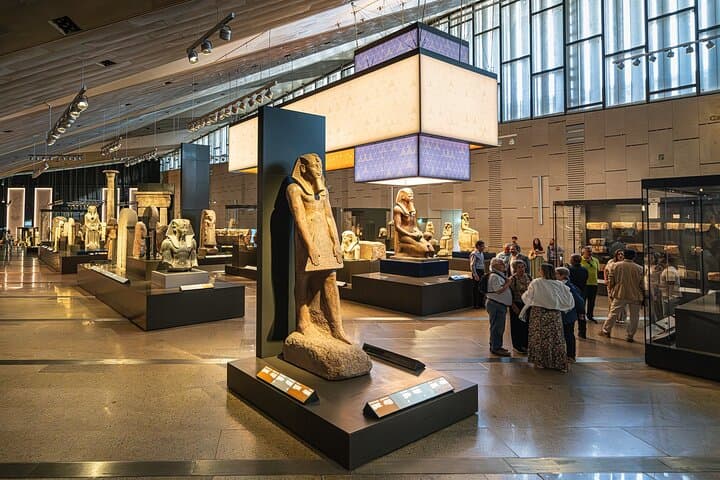 Hurghada to Giza: Pyramids, Sphinx & Grand Egyptian Museum Day Tour photo 1