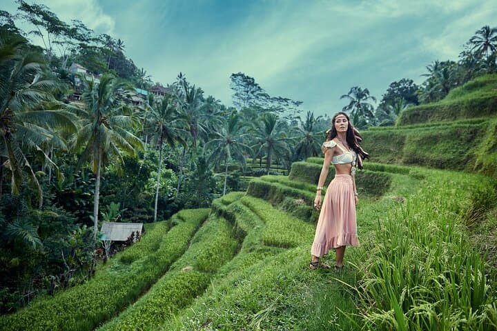 Ubud All-Inclusive Day Tour: Swing, Waterfall, Monkey Forest & Rice Terraces