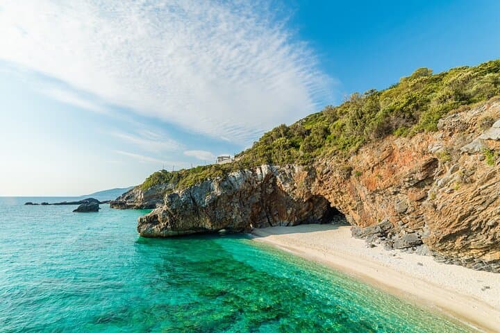 Private Pelion Tour: Tsagkarada and Mylopotamos Beach Day Trip from Volos