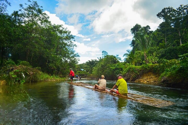 Private Bamboo Rafting & Ton Pariwat Waterfall Day Trip from Phuket