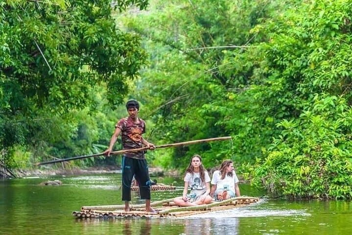 Private Phuket Minivan Adventure: Bamboo Rafting, Sea Turtles & Waterfall Swim photo 3