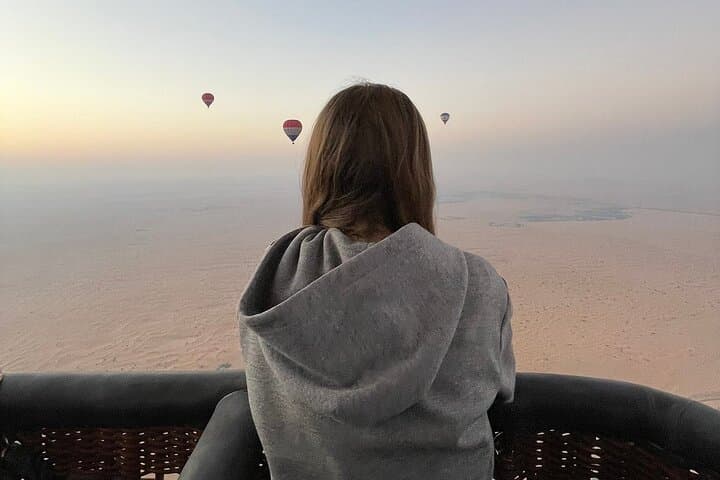 Dubai Sunrise Hot Air Balloon Ride with Hotel Pickup & Video photo 6