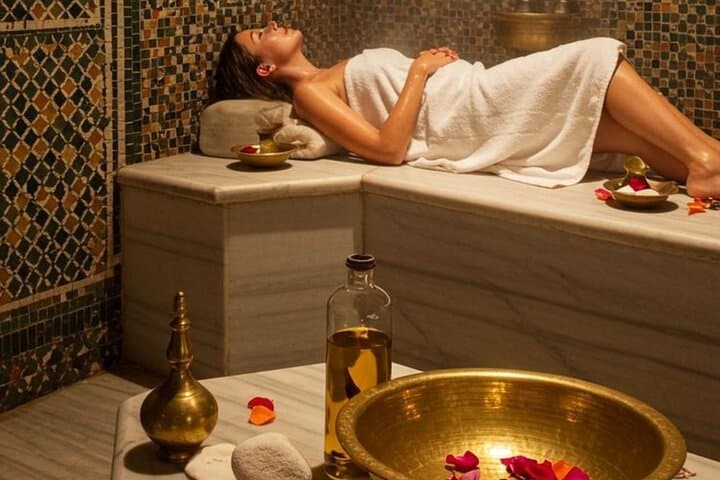 Marrakech Hammam & Argan Oil Massage with Hotel Transfer — Traditional Moroccan Bath Experience