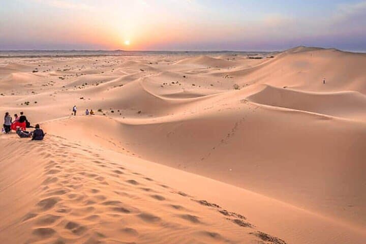 Private Morning Safari Dubai: Sunrise Dune Bashing, Camel Rides & Sandboarding photo 4