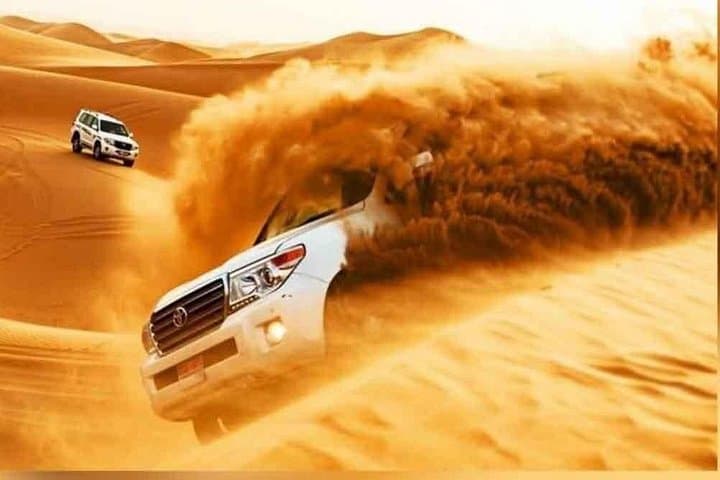 Morning Desert Safari in Abu Dhabi — Dune Bashing, Sandboarding & Camel Rides photo 2