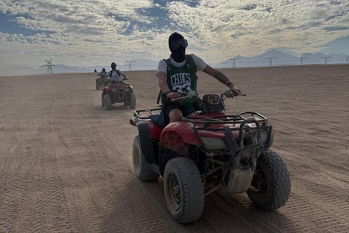 Sinai Desert ATV Adventure: 3-Hour Sunrise & Sunset Quad Ride from Sharm El Sheikh photo 1