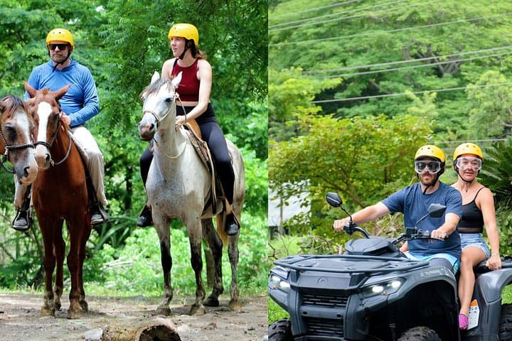 ATV and Horseback Combo Tour in Papagayo — Playa Flamingo Adventure