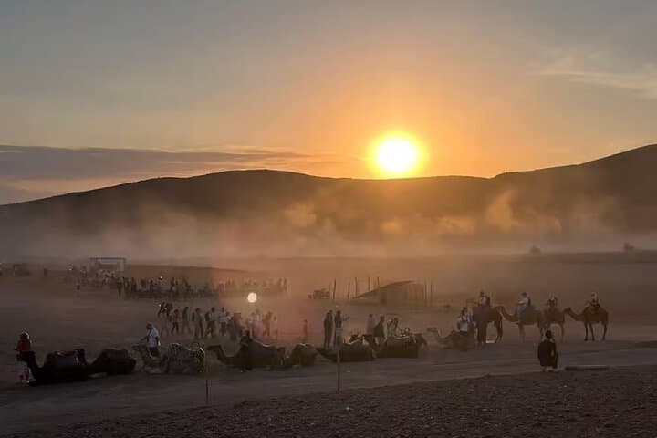 Agafay Desert Sunset Camel Ride & Berber Dinner Near Marrakech photo 3