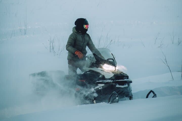 Forest Snowmobile Tour from Fairbanks — Chena River & Pipeline Snowmobile Ride photo 2