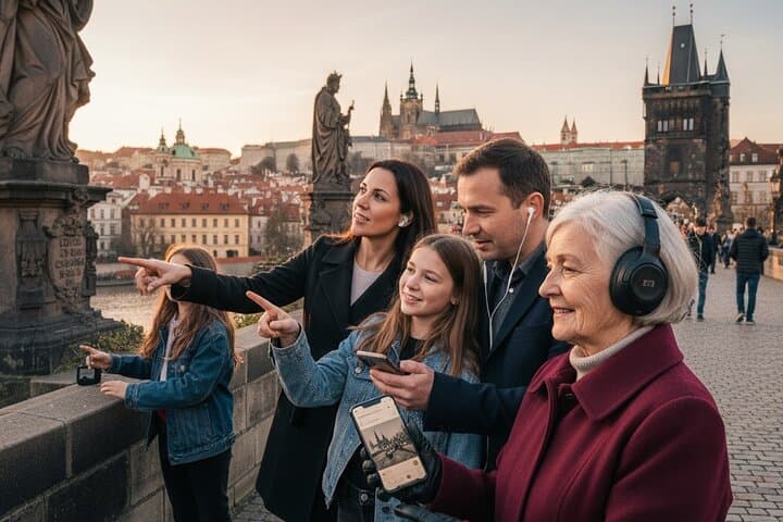 Explore Prague at Your Pace: Self-Guided Audio Tour of 17 Historic Sites