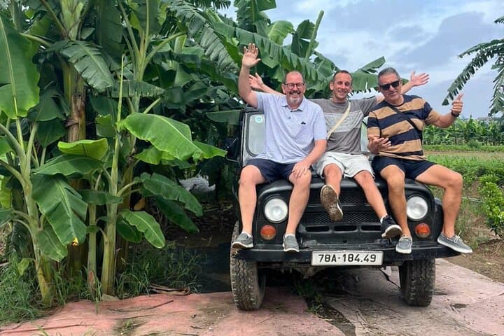 Hanoi Jeep Adventure: Red River Delta Villages, Co Loa Temple & Rice Fields