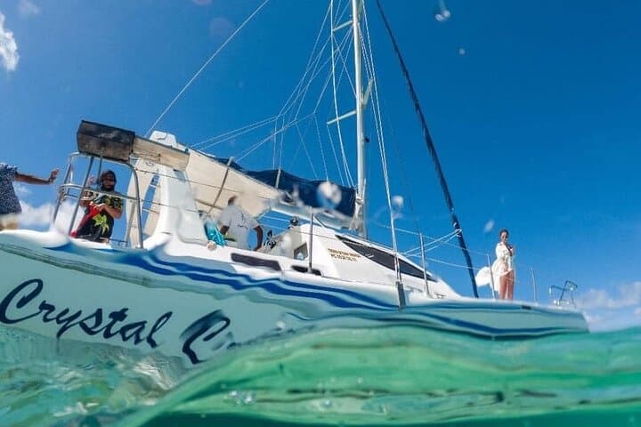 Full-Day Catamaran to Ile aux Cerfs: Grand River Waterfall Stop & BBQ Lunch photo 6