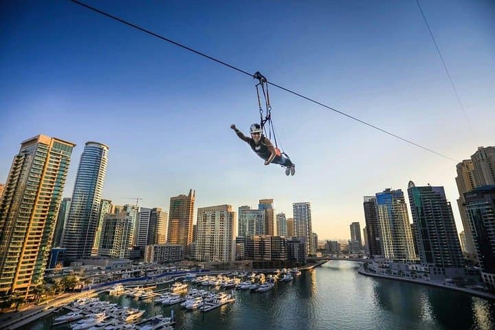 XLine Dubai Marina Zipline — Fly Superman-Style Over Dubai Marina photo 2
