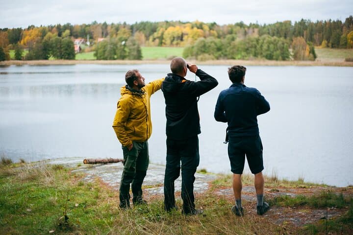 Bogesund Hike, Fire-Cooked Lunch & Cold-Water Floating near Stockholm photo 4