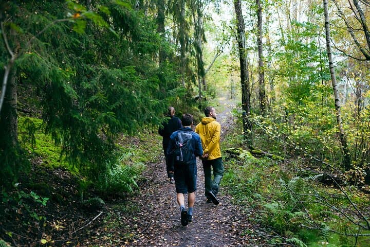 Bogesund Hike, Fire-Cooked Lunch & Cold-Water Floating near Stockholm photo 6