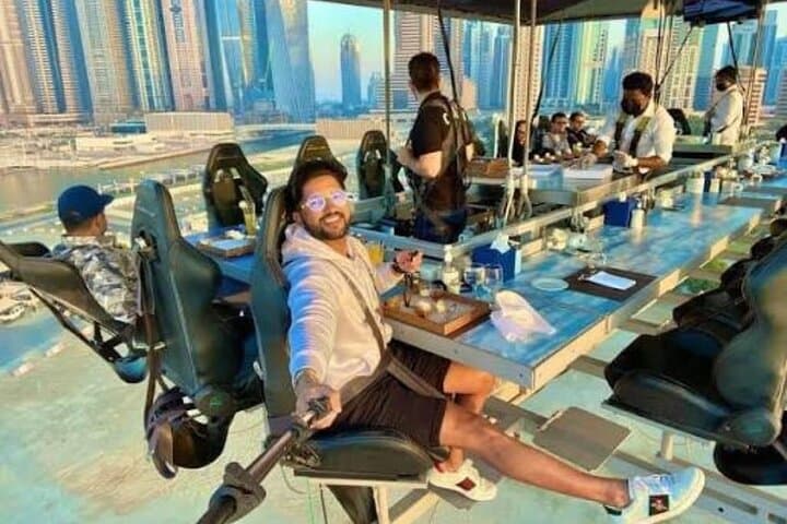 Dinner in the Sky Dubai: Floating Restaurant Over Marina and Skyline photo 4