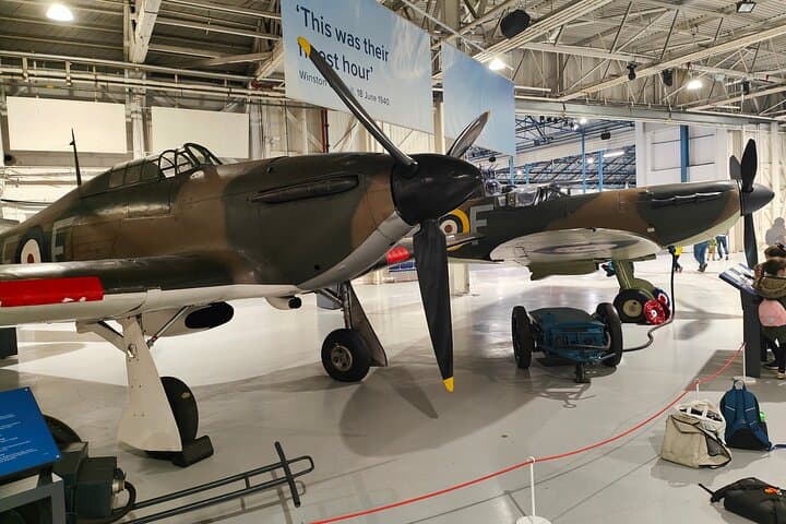 Private RAF Museum London Tour with Hotel Pickup & Secret Old London Stop