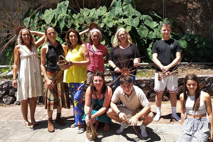 Palm-Broom Basket Weaving in Agulo — Sustainable Craft Workshop on La Gomera photo 2