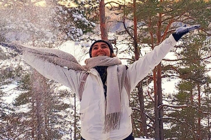 Oslo winter forest hike and campfire with a local guide photo 2