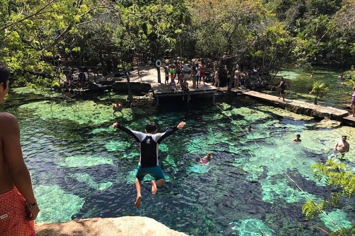 Cenote Azul Private Transfer: Swim, Snorkel & Cliff Jumps in the Riviera Maya photo 5