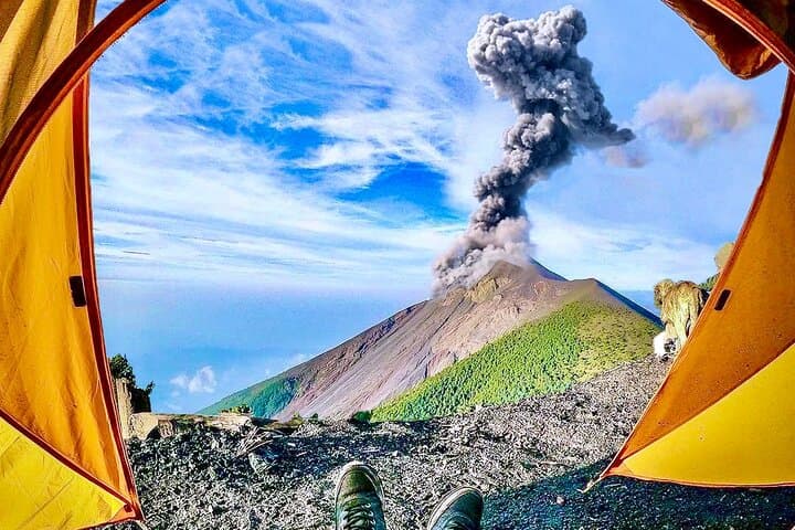 Overnight Acatenango Volcano Hike: Summit, Lava Views & Adventure Camping