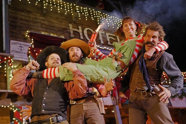 Pistoleros Christmas Stunt Show: Wild West Stunts & Holiday Fun at Trail Dust Town photo 1