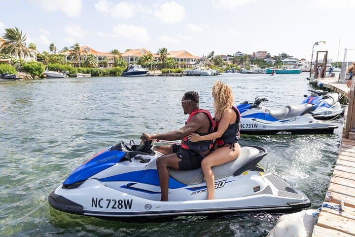 Jet Ski Adventure in Spanish Water — Curaçao's Calm Lagoon Ride photo 5