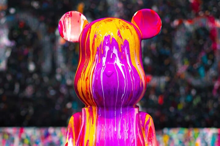 Fluid Bear Birthday Party in Los Angeles: Creative Fluid Art Workshop for Kids & Adults photo 2