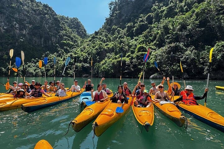Sunset Lan Ha Bay Half-Day Cruise: Kayak, Swim and Sunset Tea on D’Charme photo 2