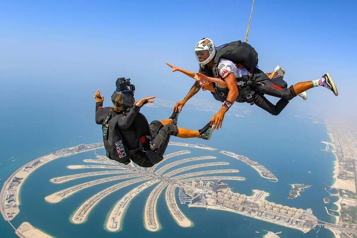 Skydive Over The Palm Dubai — Tandem Jump Above Palm Jumeirah photo 5