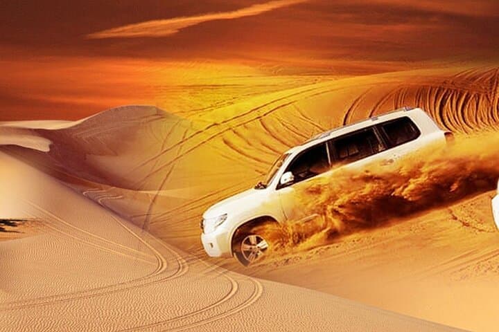 Dubai Evening Desert Safari: 4x4 Dune Bashing, Camel Rides & BBQ Under the Stars photo 1