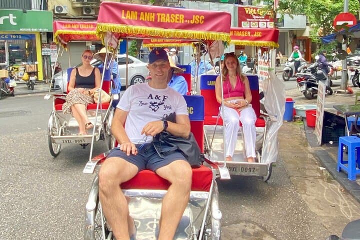 Hanoi Cyclo Tour to Train Street: Private Old Quarter Ride photo 6
