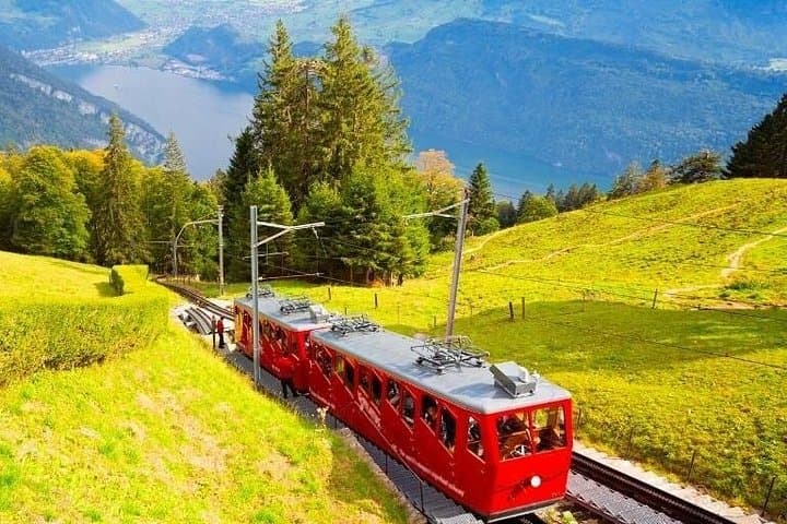 Pilatus Panorama: Cable Car, Steep Cogwheel Railway & Lake Lucerne Cruise photo 2