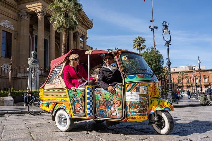 Ape Taxi Tour Palermo: Historic Center, Markets & Kalsa photo 1
