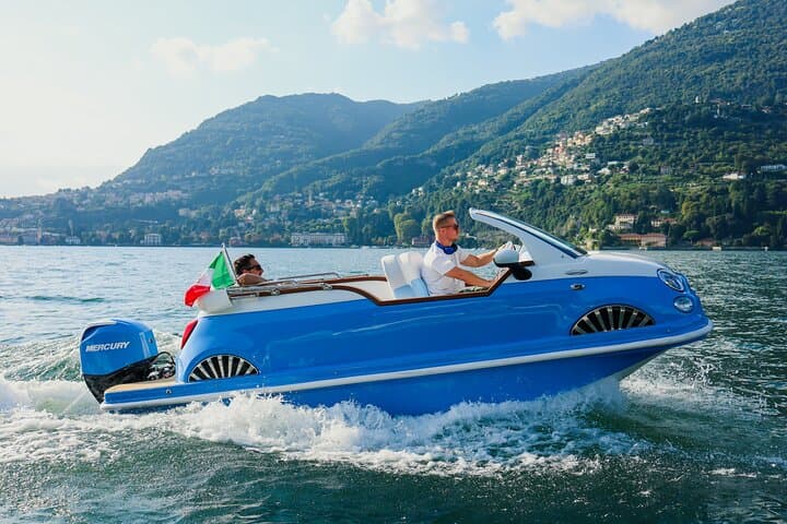 Private Fiat 500 Boat Excursion on Lake Como — Luxury Captain-Led Cruise photo 2