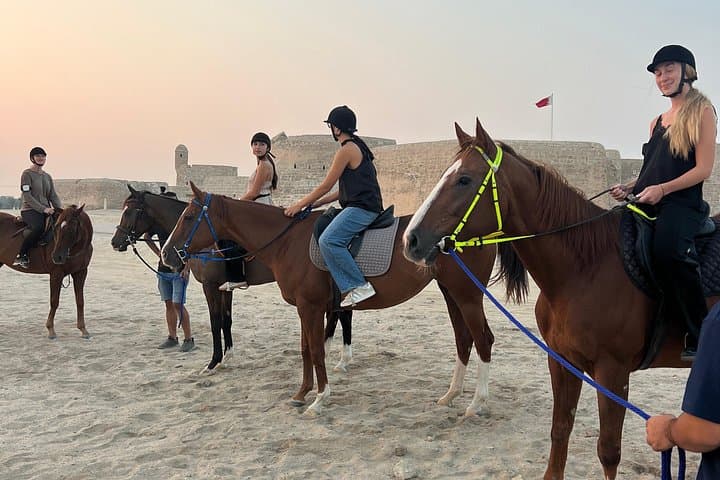 Horseback at Bahrain Fort: Coastal Sunset Ride & Arabic Hospitality photo 4