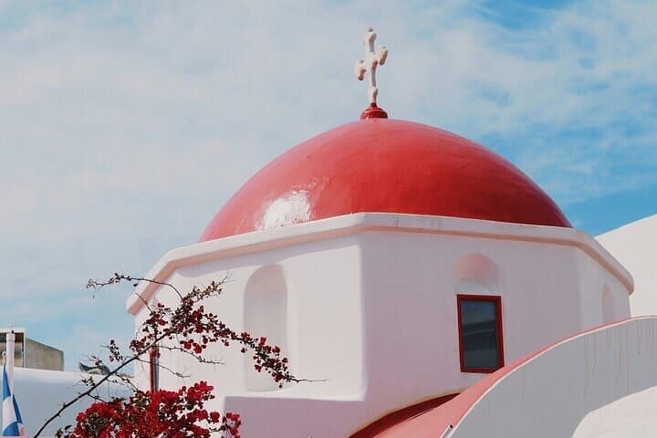 Explore South Mykonos: Beaches, Mykonos Town & Ano Mera in One Semi-Private Tour photo 2