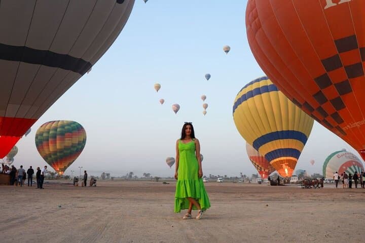 Sunrise Hot Air Balloon Ride Over Luxor: Float Above Temples and the Nile