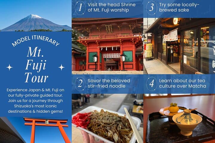 Private Mt. Fuji Cultural Experience from Shimizu — Shrines, Tea, Sake & Shoreline Views photo 2