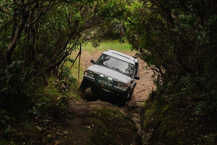 Terceira Island Jeep Tour from Angra: Monte Brasil, Dirt Roads & Algar do Carvão photo 1