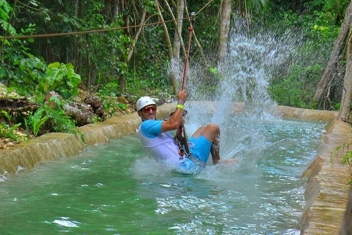 Riviera Maya ATV, Ziplines & Cenote Adventure — Aquazip, Bungee & Swim photo 6