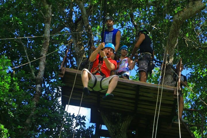 Riviera Maya ATV, Ziplines & Cenote Adventure — Aquazip, Bungee & Swim photo 3