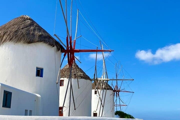 Mykonos Highlights Island Tour: Lighthouse, Windmills & Beaches in 4 Hours photo 2