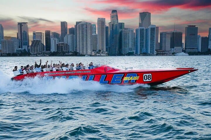 Miami Speedboat Thrill: Biscayne Bay App-Guided Tour in 45 Minutes photo 4