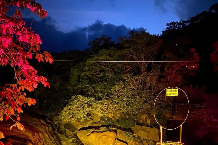Night Zipline Adventure Over Puerto Vallarta: Dinner, Tequila & Prehispanic Show photo 2