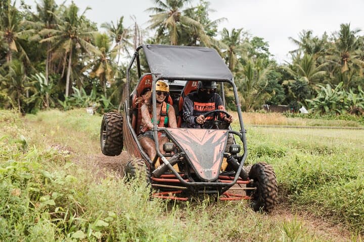 Ubud Buggy Adventure: Jungle Tracks, Rice Fields & Crocodile Cave Off‑Road Tour