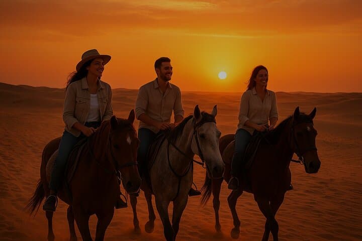 Ride and Swim with Horses in Hurghada: Beach, Desert & Red Sea Horseback Adventure photo 6