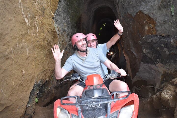 Ubud ATV Tunnel and Waterfall Quad Bike Adventure 8km Jungle Track photo 4