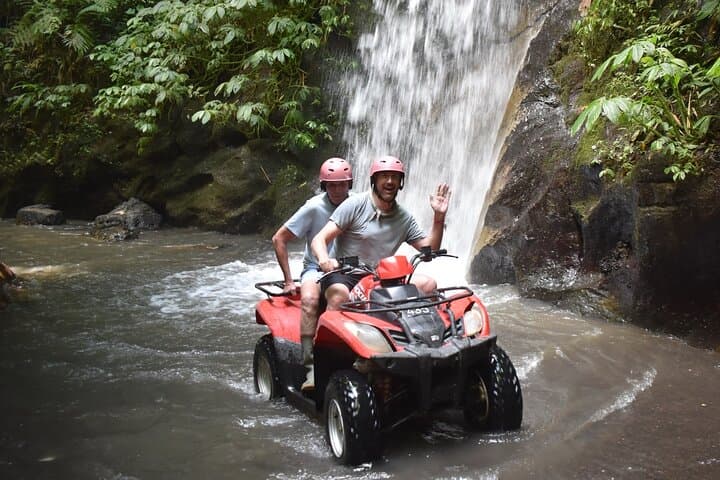 Ubud ATV Tunnel and Waterfall Quad Bike Adventure 8km Jungle Track photo 2